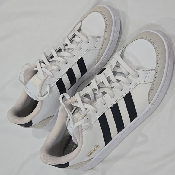 Adidas Grand Court Mens 12 White And Black - Picture 2 of 10